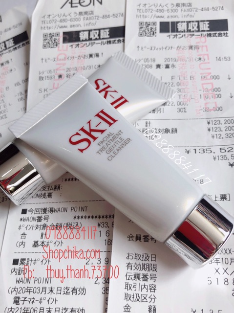 SKII SỮA RỬA MẶT MINI SKII 20g HSD 2024 | BigBuy360 - bigbuy360.vn