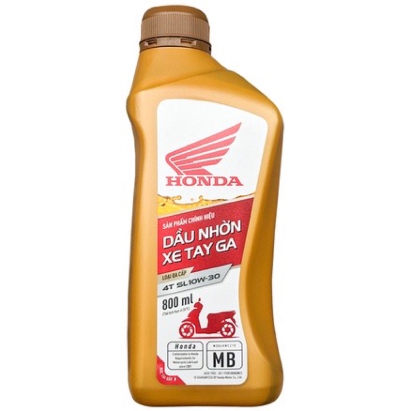 DẦU NHỚT TAY GA HONDA 10W30 800ML