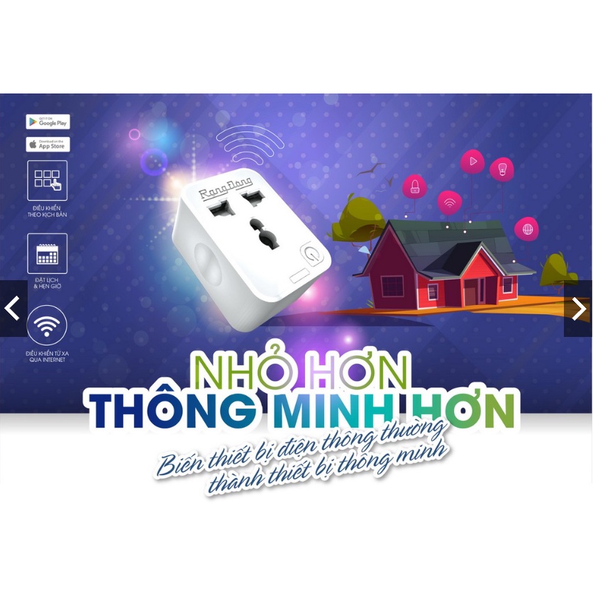 Ổ cắm điện thông minh Rạng Đông OC.01.WF 16A