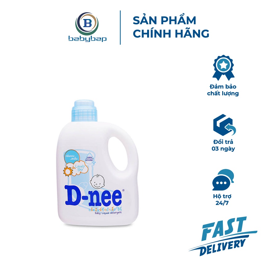 Nước Giặt Dnee Chai 960ml Không Gây Kích Ứng Da Bé