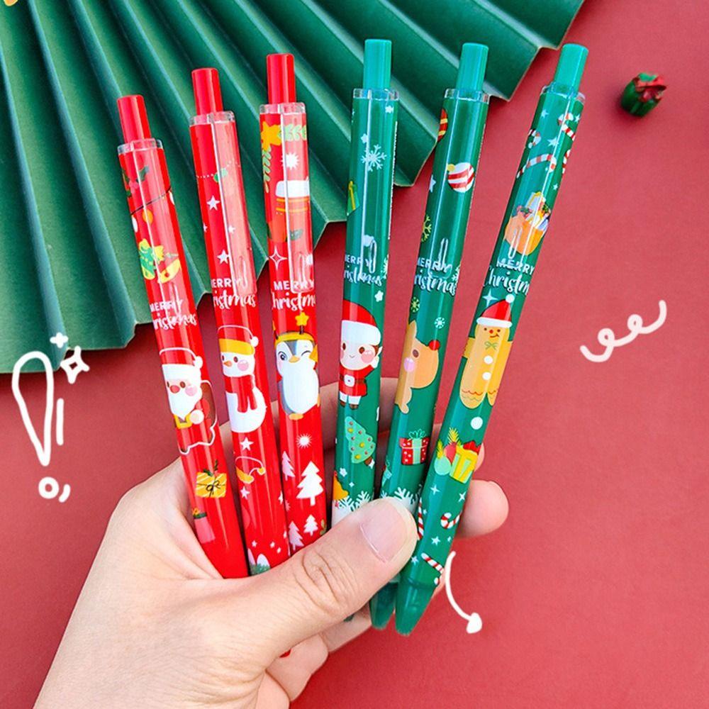 Set 6 Bút Mực Gel Màu Sắc Cầu Vồng Xinh Xắn