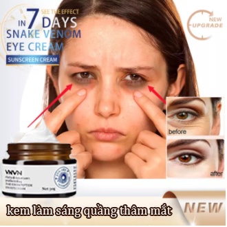 Kem mắt quầng thâm kem dưỡng mắt 30g Giảm nếp gấp mũi Làm sáng quầng thâm Sửa chữa quầng mắt và các hạt mỡ
