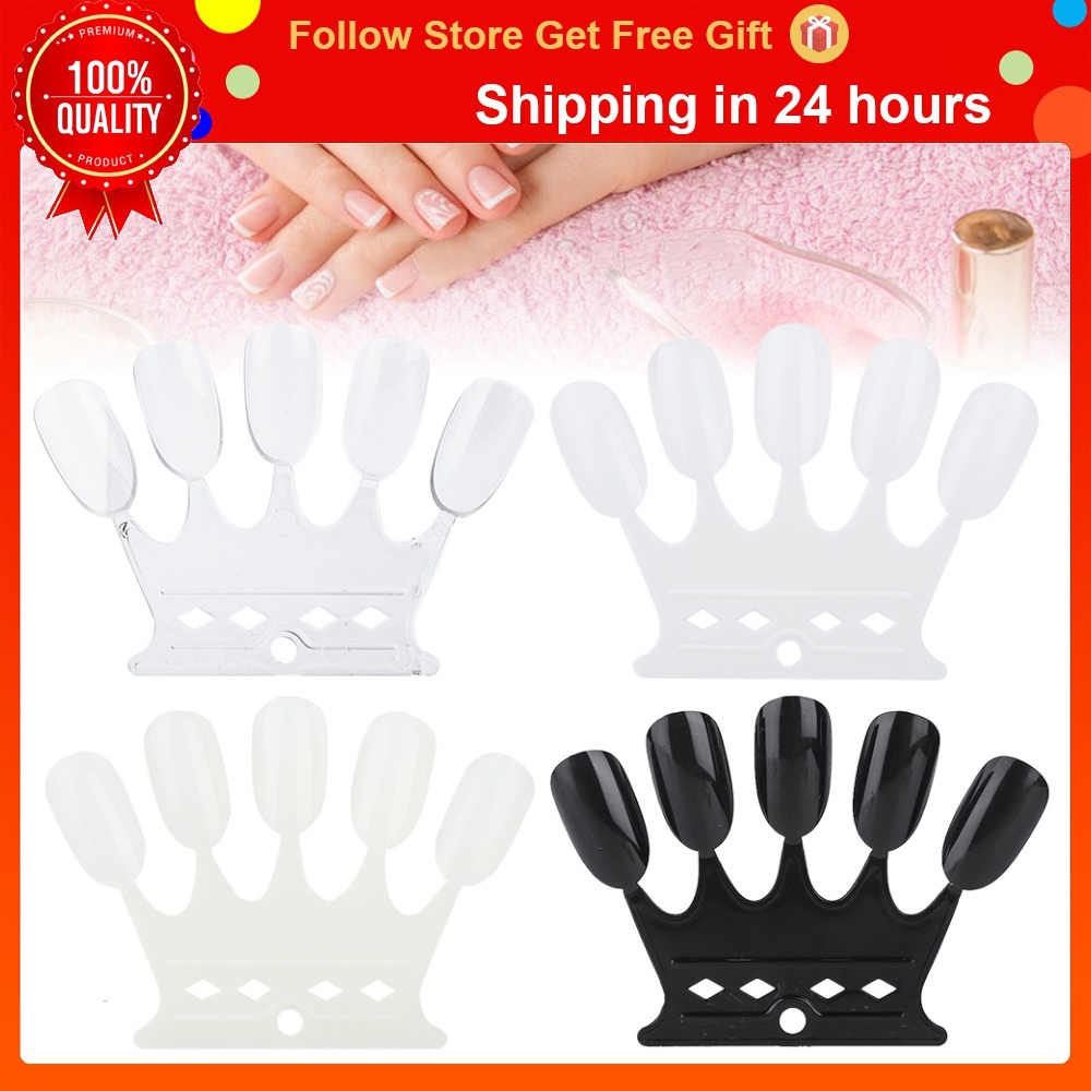 Forest  Nail Art Practice Tips 50pcs Manicure Polish Gel Color Display Showing Tool