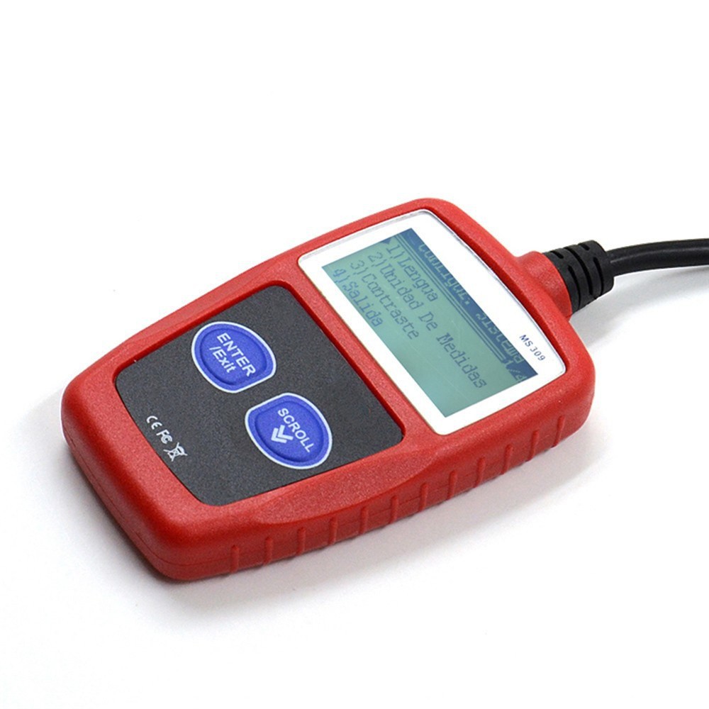 Máy Quét Chuẩn Đoán Lỗi Động Cơ Lcd Obdii Obd Cho Xe Hơi