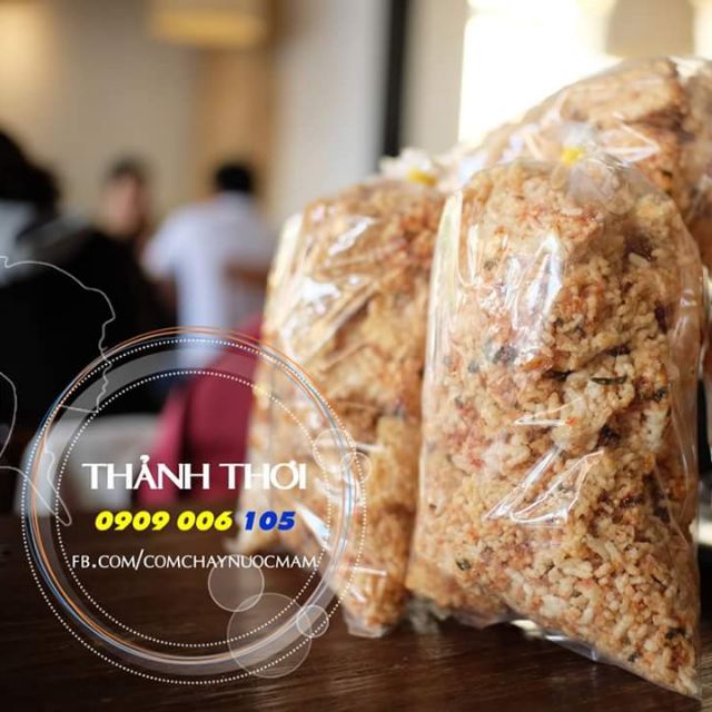 Cơm cháy nước mắm ngon