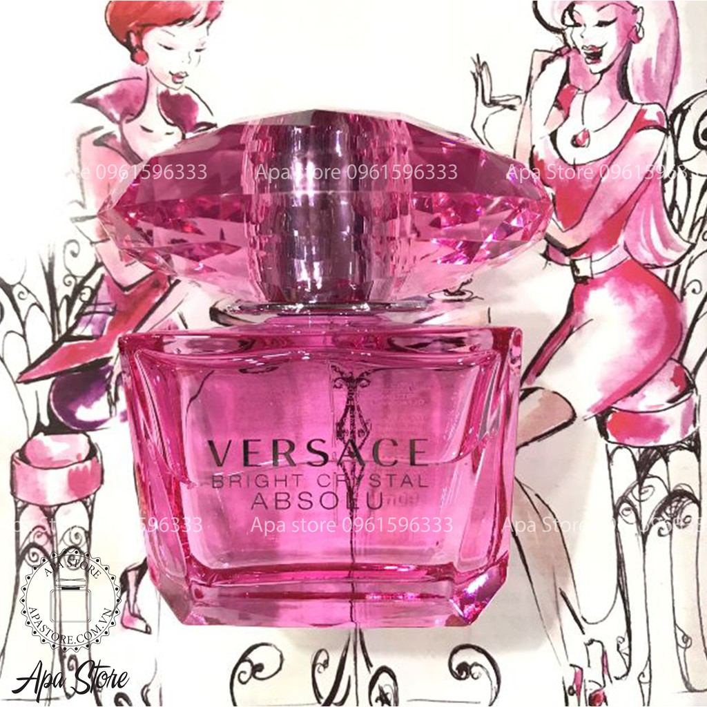 Nước Hoa Nữ Versace Bright Crystal Absolu Chai Full