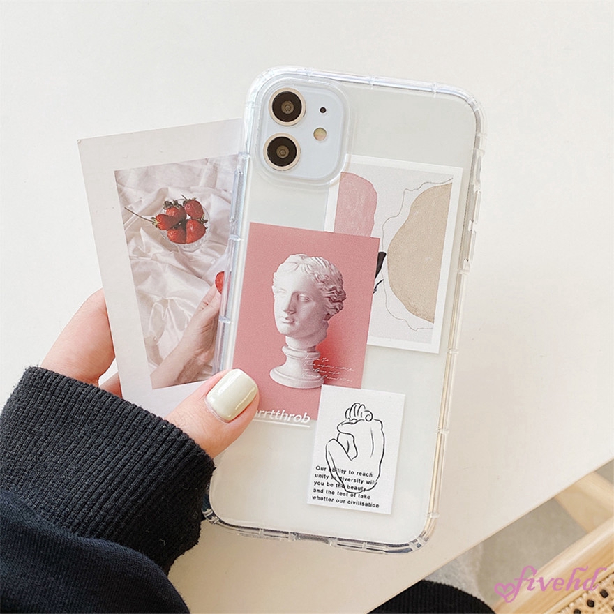 Ốp điện thoại silicon trong suốt hình nhãn hiệu cho Samsung Galaxy A42 A12 A02s A21s A71 A51 A70 A50 A50s A30s A30 A20 A10 | BigBuy360 - bigbuy360.vn