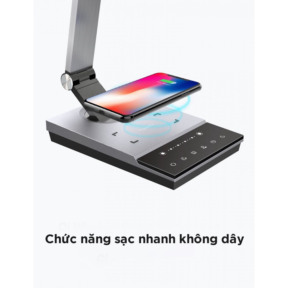 Đèn LED Chống Cận Kiêm Sạc Không Dây TaoTronics 12W - TT-DL050 - Hàng Chính Hãng