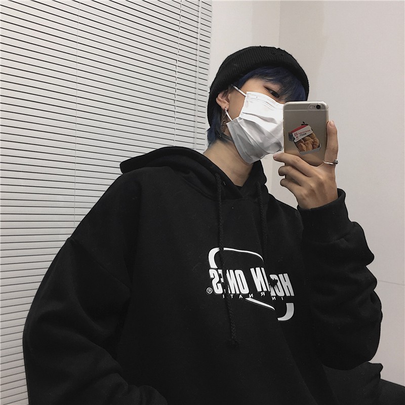 Áo hoodie form rộng phong cách Unisex HD01