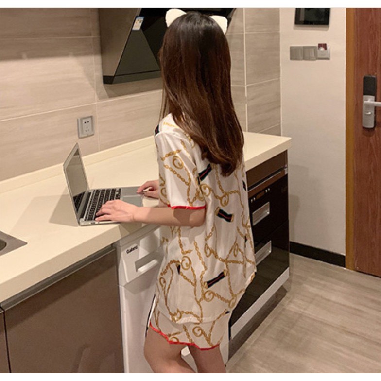 Bộ Đồ Ngủ Nữ Mùa Hè Cộc Tay Dễ Thương Chất Liệu Mềm Mịn, Thoáng Mát, Giá Rẻ ONEZ BN1 | BigBuy360 - bigbuy360.vn