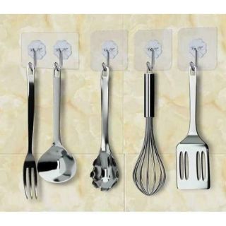 Combo Sỉ 10 Móc Dán Tường Chịu Lực Siêu Chắc