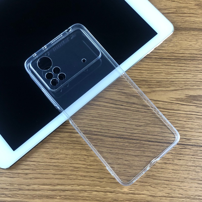 Ốp Điện Thoại TPU Mềm Trong Suốt Cho Xiaomi Poco X4 Pro F4 F3 GT M4 M3 X3 Pro NFC 5G C40