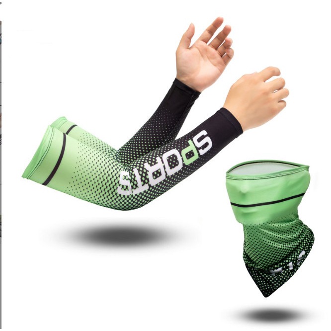 Găng tay kèm bịt mặt chống nắng Sport chất liệu thoáng mát chống tia UV co giãn