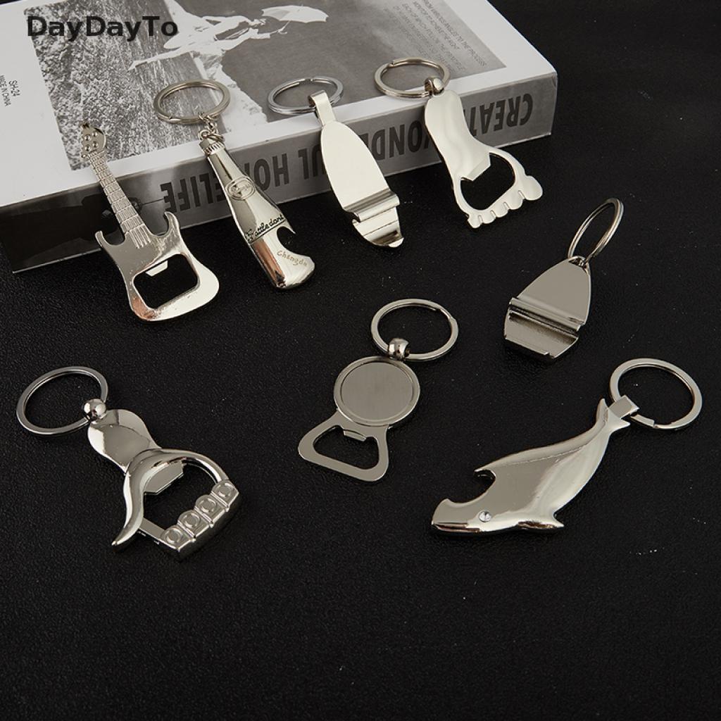 Daydo Móc Khóa Bằng Nhôm Kèm Đồ Khui Nắp Chai Bia Nhỏ Màu Bạc