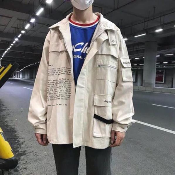 Áo Khoác Kaki Unisex Nam Nữ Jacket - Chất kaki mịn đẹp 2 lớp có lót thời trang kMG