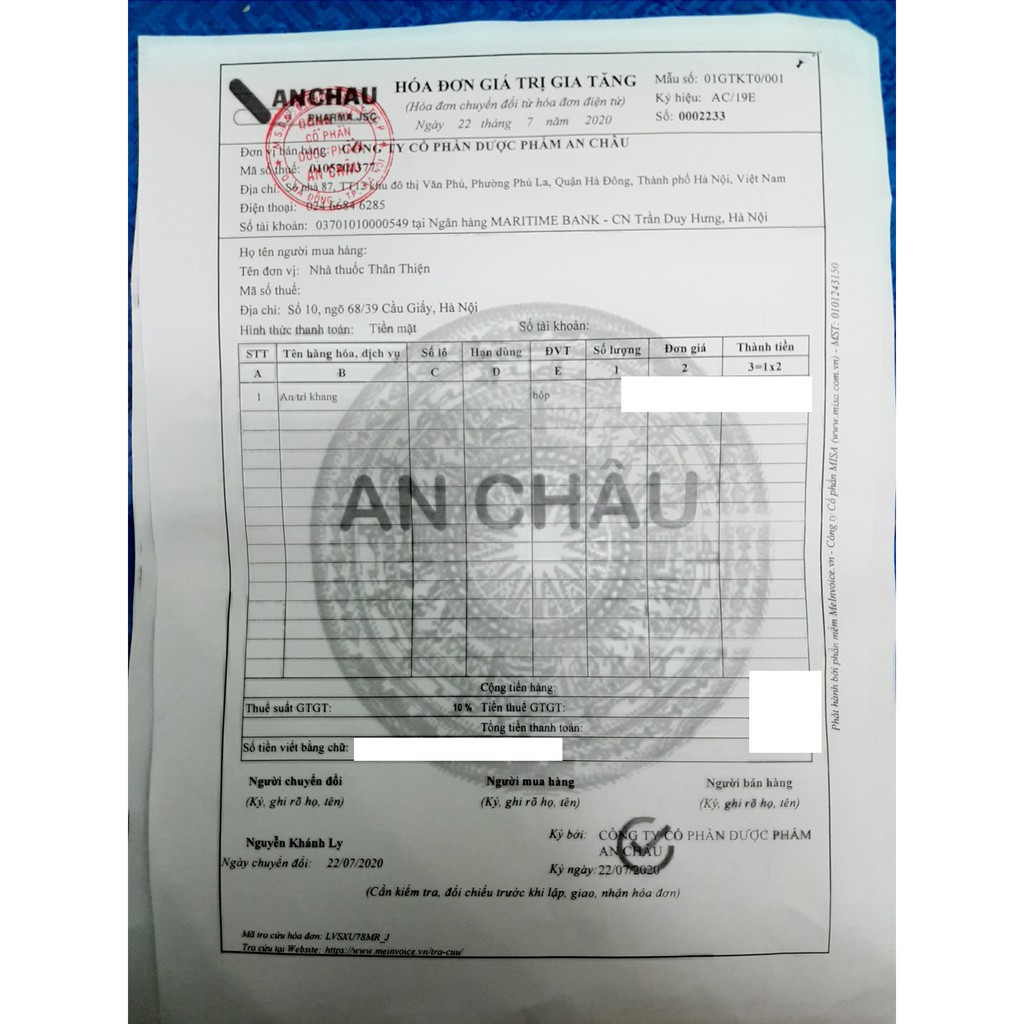 An Trí Khang – Hỗ trợ giúp hoạt huyết và tăng tuần hoàn máu não (Hộp 3 vỉ x 10 viên)