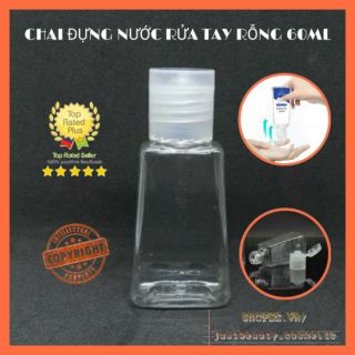 Chai nhựa rỗng 60ML đựng gel