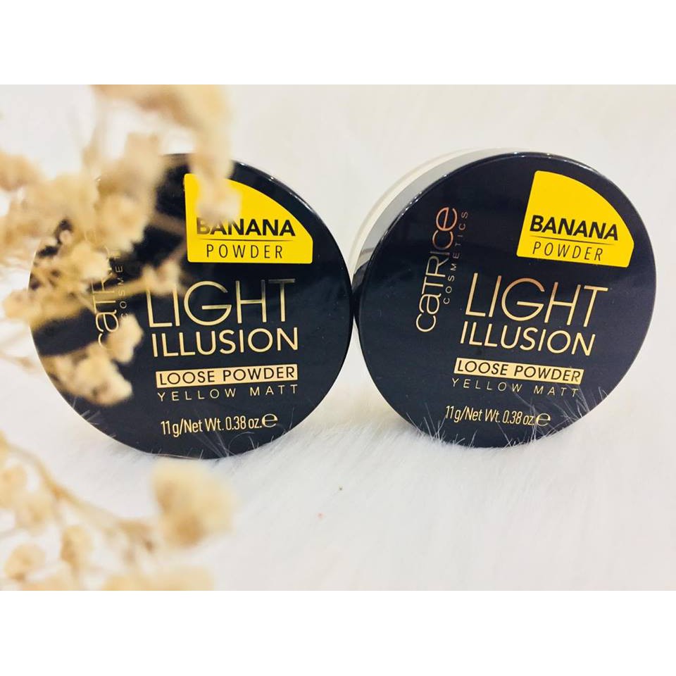 Phấn Bột Catrice Light Illusion Loose Powder Banana