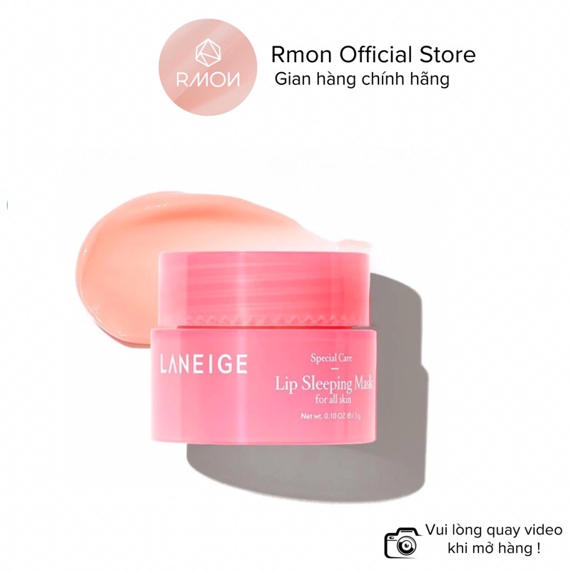 Mặt nạ ngủ môi Laneige - Dưỡng ẩm môi size mini
