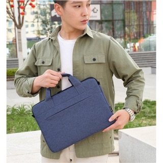 Túi đựng laptop 14 inch siêu mỏng gọn, có dây đeo chéo