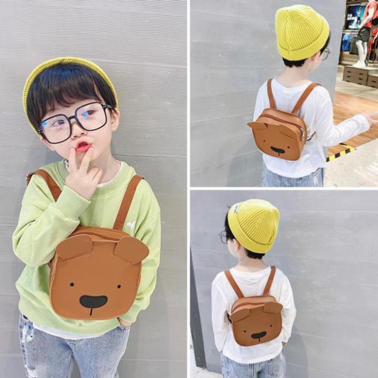 [Siêu Phẩm] Balo đi học bé trai 3 tuổi kiểu dáng Tây ba lô gấu hoạt hình phiên bản Hàn Quốc dễ thương cho chơi xu hướng