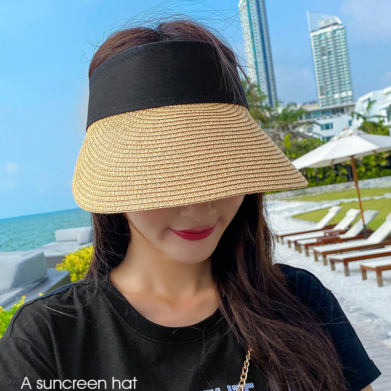 Popular Korean fashion sun protection wide-brimmed hat for men and women