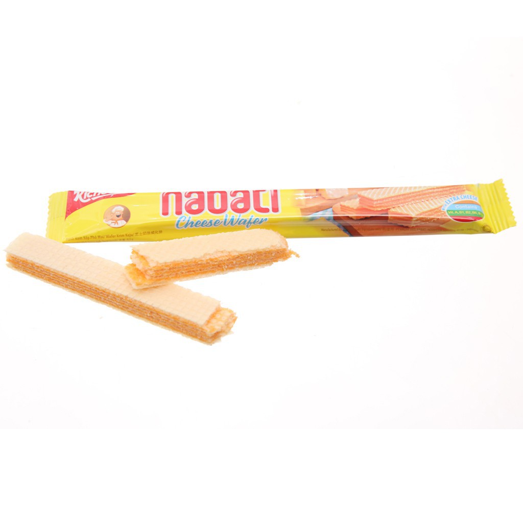 Bánh Xốp Nabati Phô Mai Cheese Wafer 160g (Hộp 20 thanh)