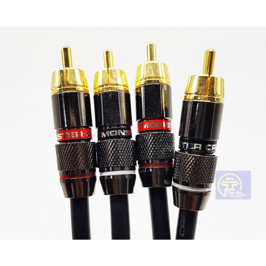 Cặp dây tín hiệu AV/RCA Monster STANDARD 100