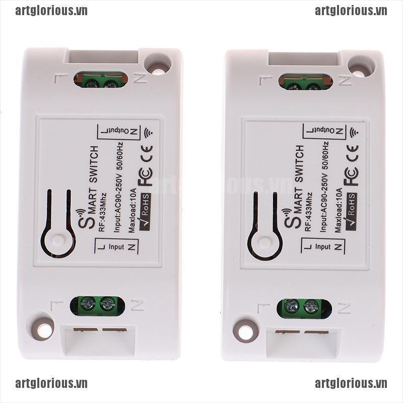 Rơ Le Điều Khiển Từ Xa Không Dây Thông Minh 433 Mhz RF