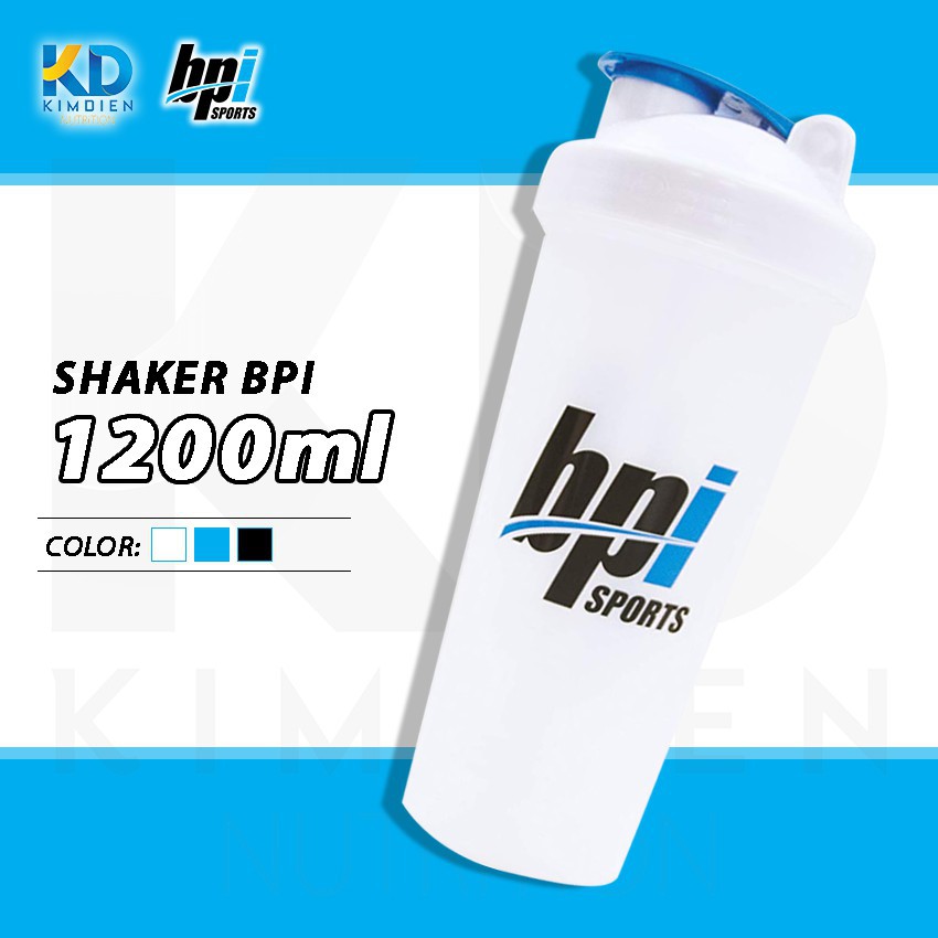 BÌNH NHỰA SHAKER CAO CẤP BPI [GIẤY CHỨNG NHẬN]