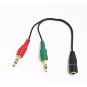 Cáp Gộp Audio Và Micro 3.5MM