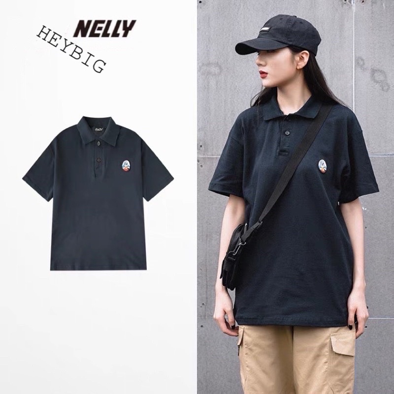 Áo polo nelly 126169 dáng unisex form rộng 39