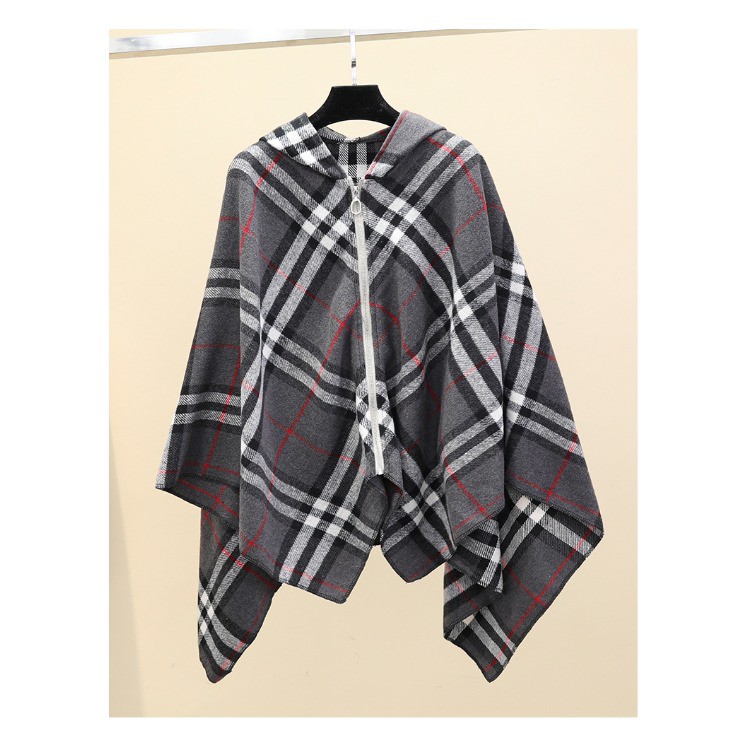 Áo Choàng Len Có Mũ Plus Size | BigBuy360 - bigbuy360.vn