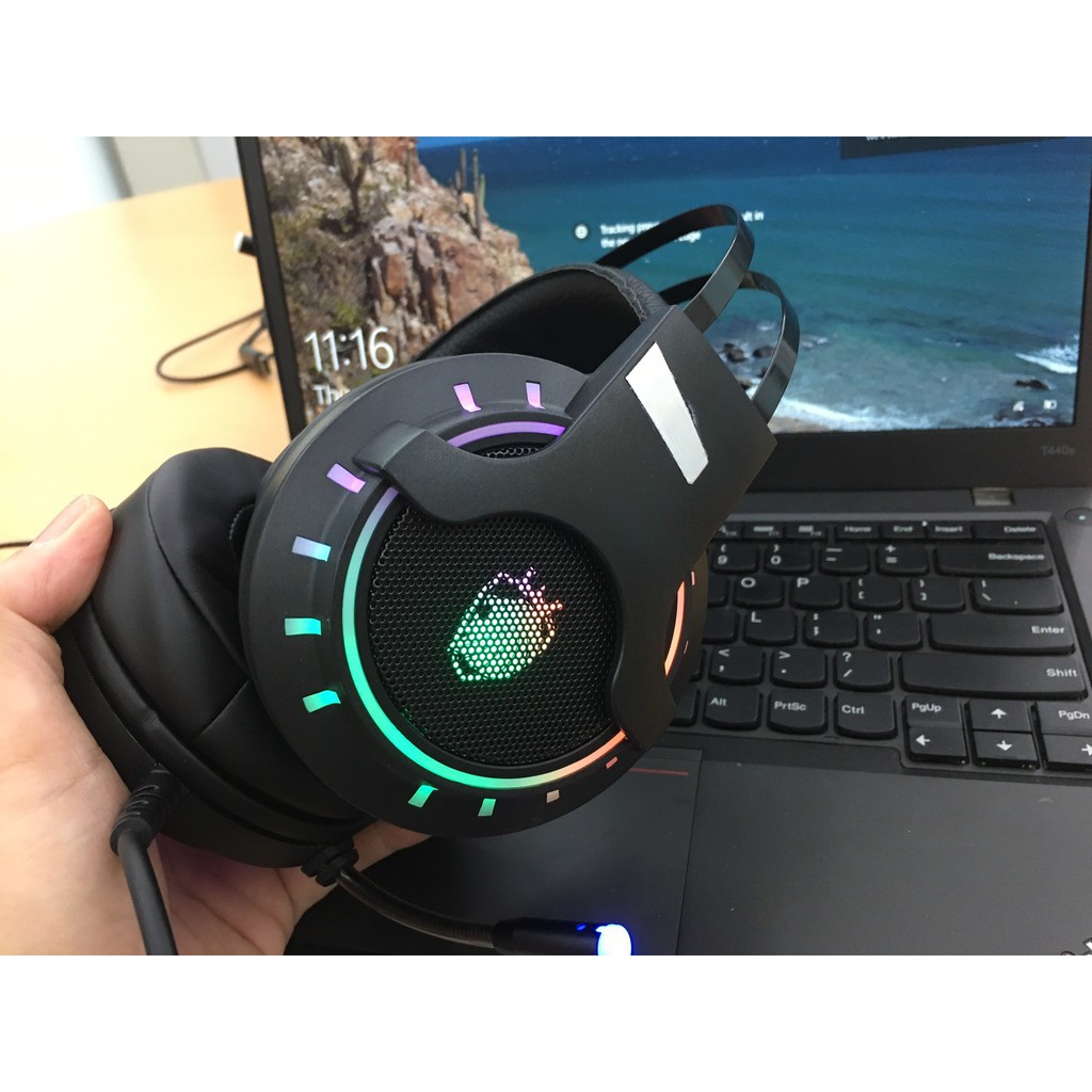 Tai nghe chụp tai game thủ  Lupuss G1, Nubwo N1, Tuner K1 cho máy tính chơi Game, nghe nhạc có MIC, led RGB Liên hệ mua 