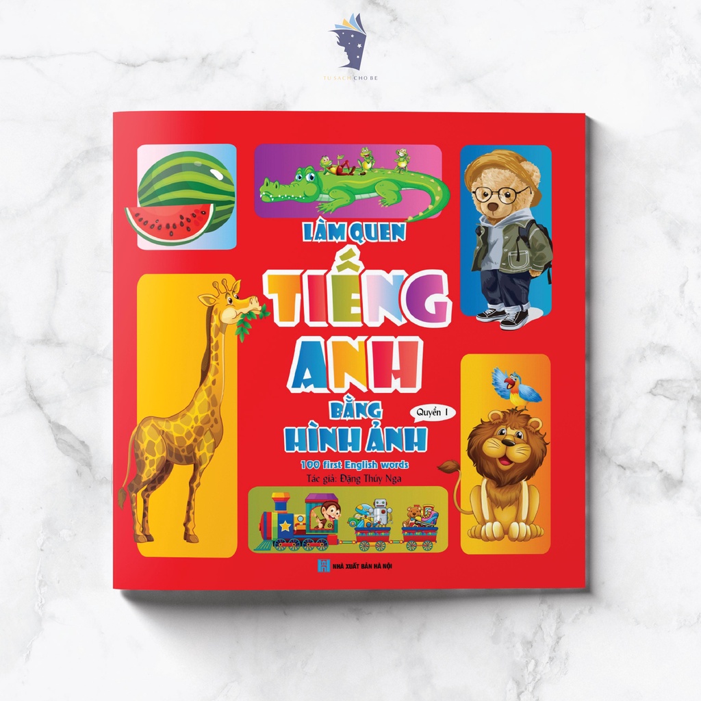 Sách - Bộ 2 cuốn Làm Quen Tiếng Anh Bằng Hình Ảnh