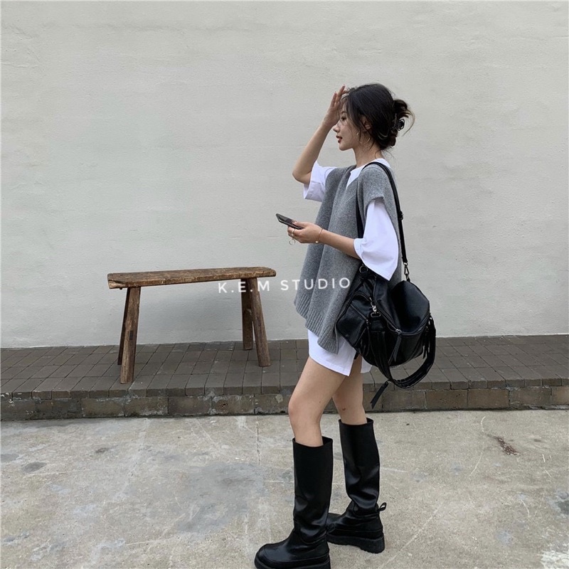 Gile len nữ basic dáng trơn