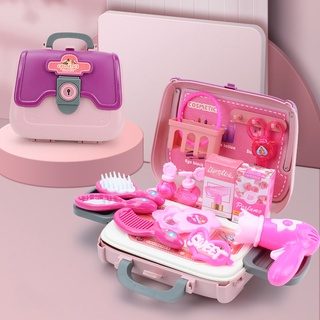 Bộ đồ chơi trang điểm cho bé 24pcs, bộ đồ chơi nấu ăn cho bé 28pcs