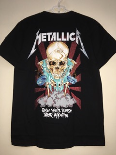 Áo Metallica còn size M