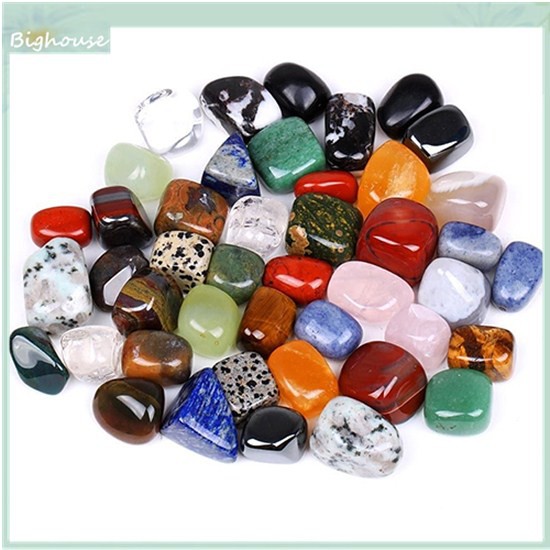 Túi 100g đá sỏi nhiều màu trang trí nội thất