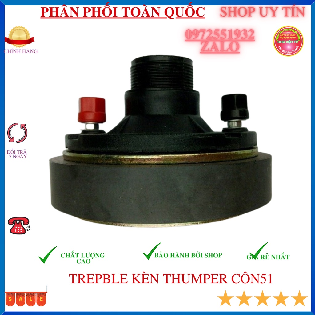 2 Chiếc loa tép kèn côn 51 3mm hàng chất lượng âm thanh tốt - giá 1 đôi -  loa tép rời