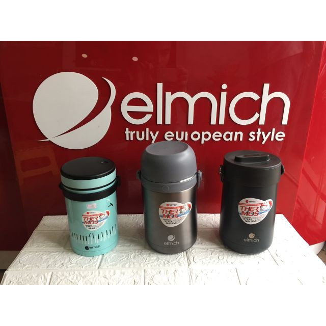 Elmich Hộp đựng cơm inox Elmich giữ nhiệt nhập khẩu Séc - 3128 - 3129 - 7284