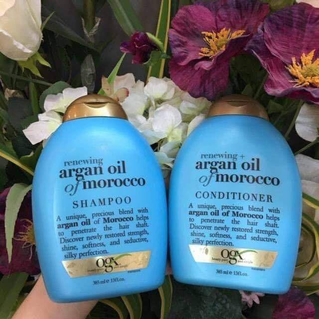 Dầu gội xả OGX Renewing Argan of Morocco 385ml của MỸ