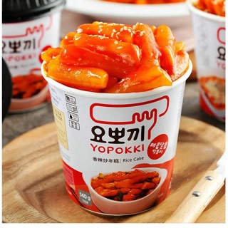 Bánh gạo Topokki các vị cốc 120-140g