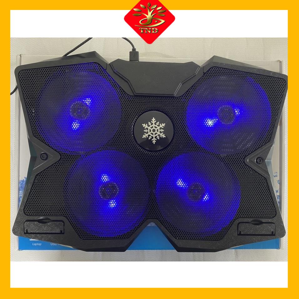 Đế Tản Nhiệt Laptop Cooling Pad S400  có led - Hàng chính hãng