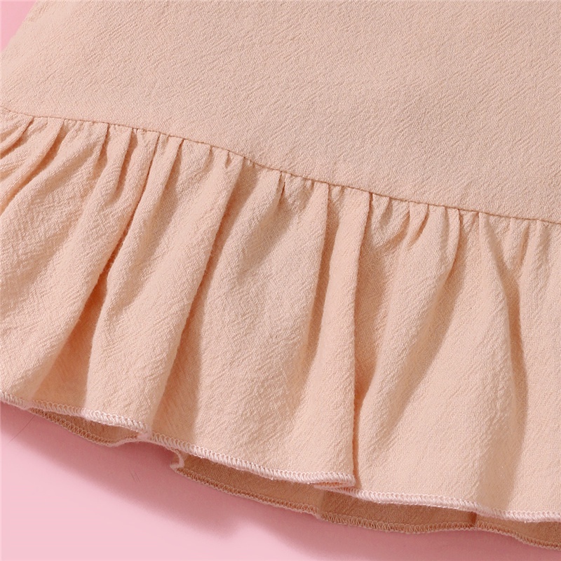 Bộ 2 áo hai dây + chân váy Mikrdoo in họa tiết da báo cho bé 0-18 tháng