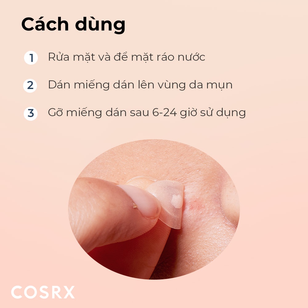 Túi 36 miếng dán loại bỏ mụn COSRX tăng cường chuyên nghiệp tiện lợi