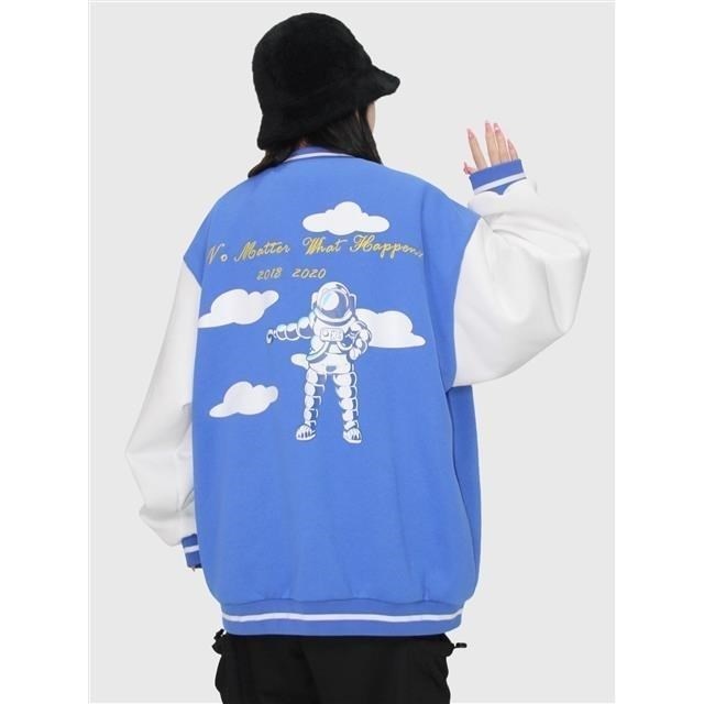 Áo Khoác Bomber O2 A Vải Nỉ Bông Form Rộng Ulzzang Unisex