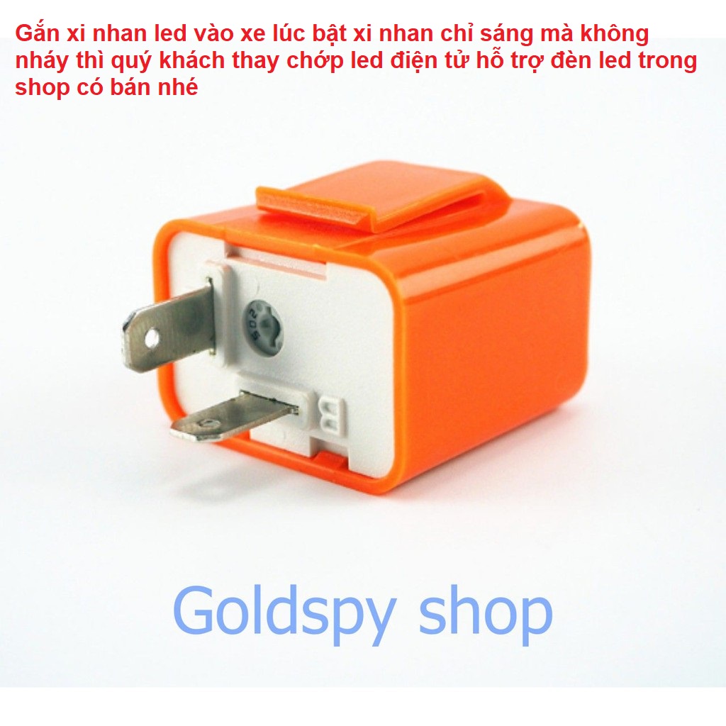 Đèn led xi nhan xe máy mini siêu nhỏ gọn -  Đèn Xi Nhan Led Multi 3 Tim Gắn Winner X, Vario, Exciter 150, MSX...