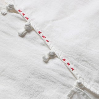 Áo linen X đỏ