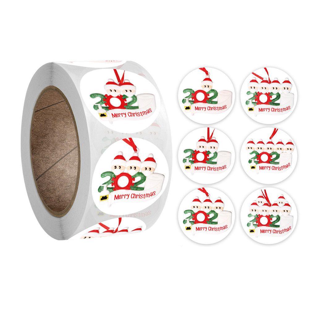 JONYE Bộ 500 Sticker Dán Trang Trí Giáng Sinh
